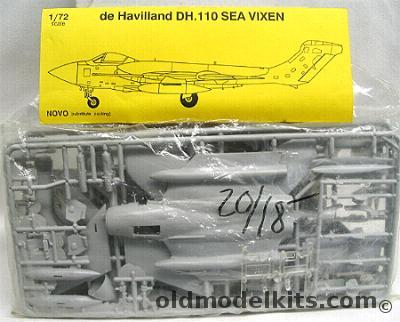 Novo 1/72 de Havilland DH. 110 Sea Vixen plastic model kit